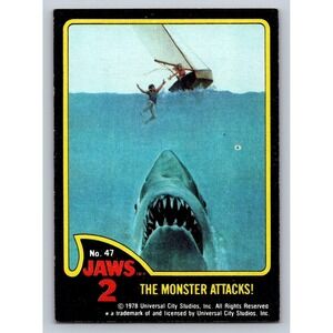 JAWS 2 The Monster Attacks! 1978 Movie Facts #47 Universal City Studios